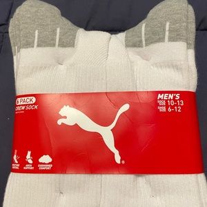 Mens Puma Crew Socks